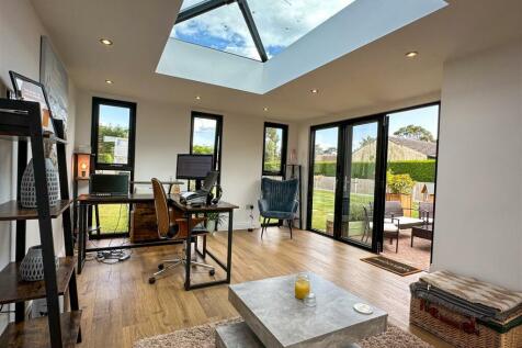 INSIDE VIEW OF OFFICE/GARDEN ROOM