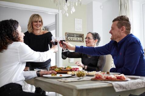 An opportunity to make new friends in a new community