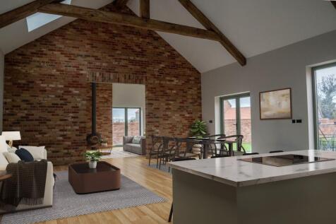 Welcoming open-plan kitchen/diner