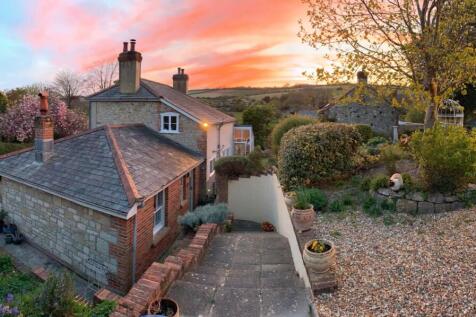Sunset at 43 Clatterford Shute
