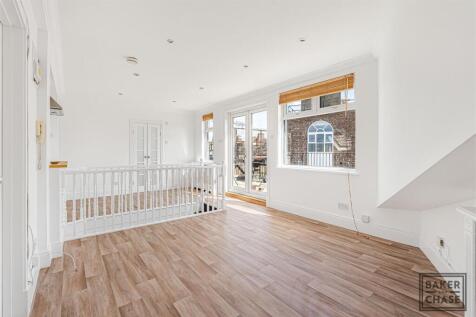 Second floor open plan lounge/kitchen