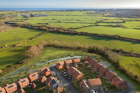 Hawthorn CGI Aerial - South facing