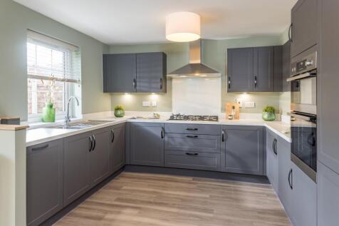 Kitchen in the 4 bedroom Culver at Finchwood Park