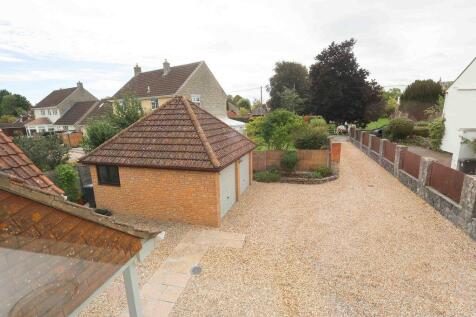 Looking down onto driveway
