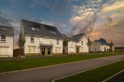 Dusk scene at West Craigs Quarter