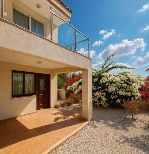 Front of Villa