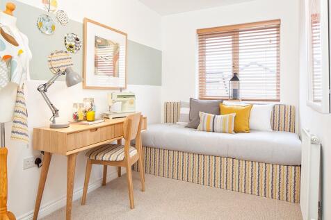 Cover all eventualities with bedroom three - work from home or space for guests