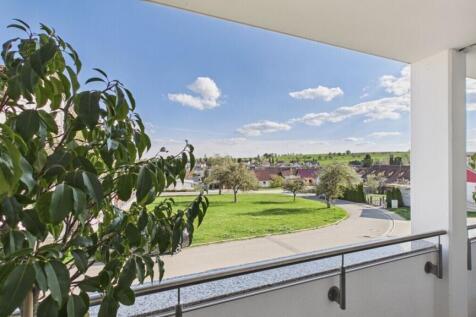 schöner Weitblick von der Terrasse