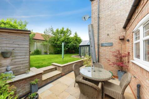 Rear Garden seating area