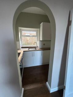 Arch to kitchen