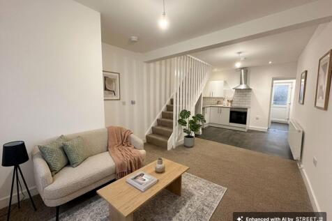Living Room (Virtually Staged - Furniture not included)