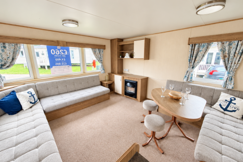 Spacious Open Plan Lounge And Dining Area In The A