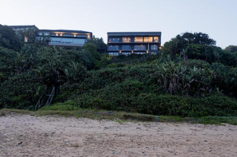 house view from the beach afternoon