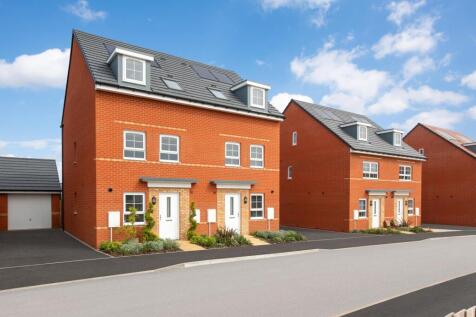 Exterior view of our 3 bed Norbury &amp; Kingsville homes