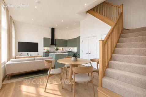 Staged Lounge Kitchen Diner