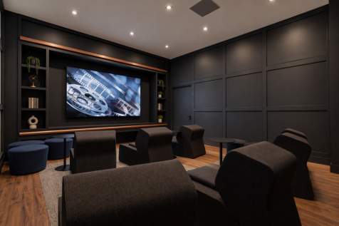 COMING SOON - resident cinema room (CGI)