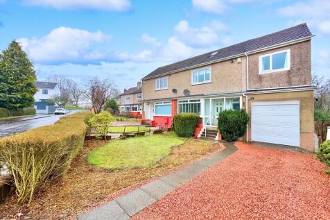 Moorhouse Avenue, Paisley three bedroom semi detac