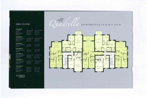 Plan of First Floor, Plot 12 is the one advertised