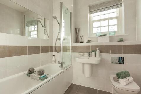 A main bathroom with high quality fixtures and fittings