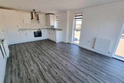Open plan kitchen/lounge