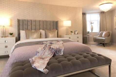 Show home master bedroom