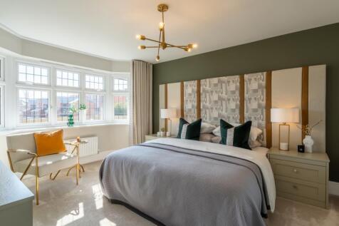 Main bedroom of the Henley, a 4 bedroom house