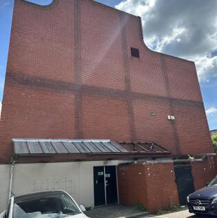 rear of the property