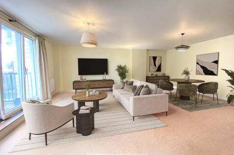 Virtually staged ...