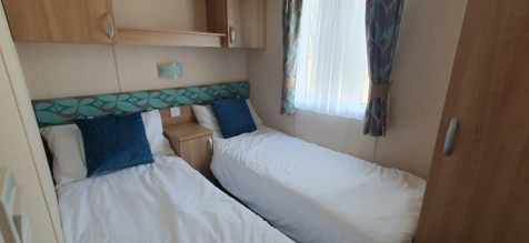 Swift Bordeaux Twin Bedroom With Fitted Storage