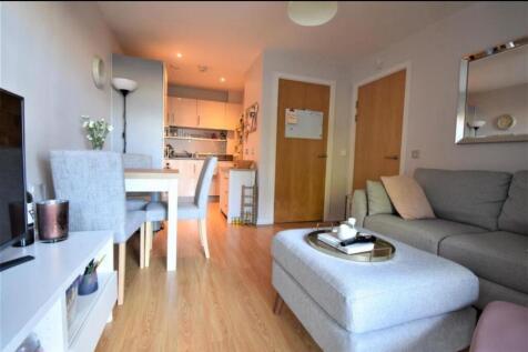 Bright and modern open-plan living area...