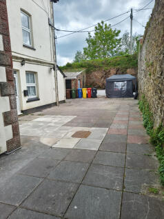 Parking/Bin area