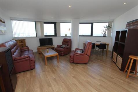 Bright, spacious lounge with panoramic windows...