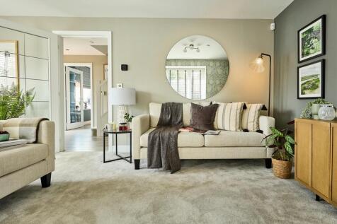 Generous seating area in the lounge