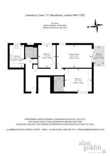 Flat 4 Canterbury Close 111 Woodlands NW11 9QT