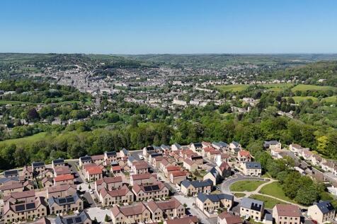 Aerial view of property