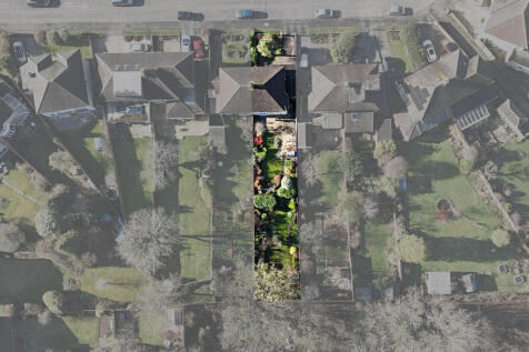 Aerial view of plot