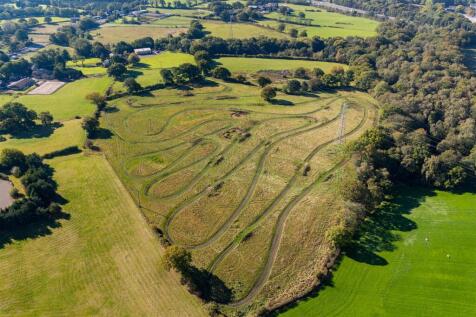 Aerial View - Dirt Bike Track