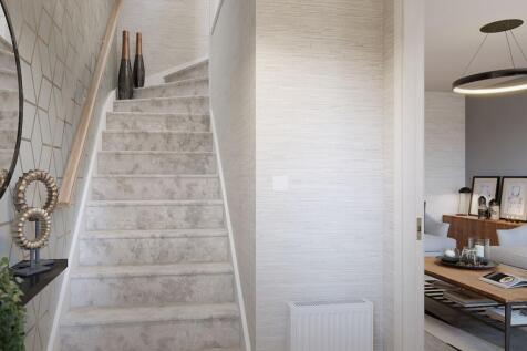 Hallway in 3 bedroom Durris house type