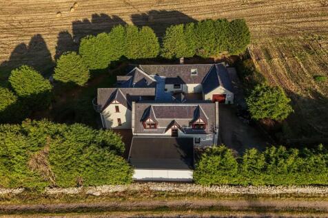 Aerial view from side elevation