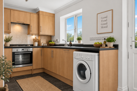 Kitchen/Dining Room - virtually staged using AI fo