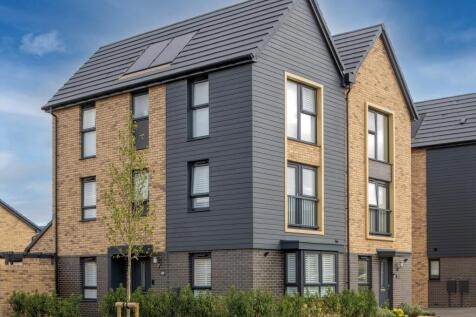 Outside view of the Willington four bedroom home at Canalside