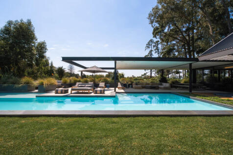 pool and entertainment area