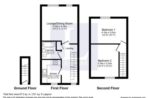 8 regent mews floor