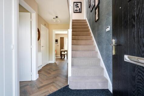 A bright and welcoming hallway