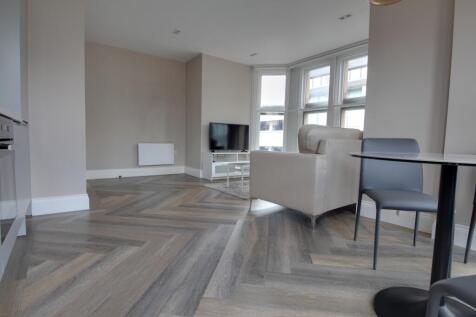 Living and dining areas