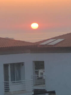 sunset from roof