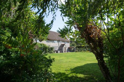 Farmhouse from the willow tree