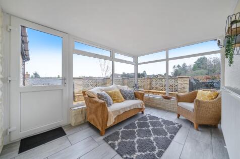 Conservatory with stunning views
