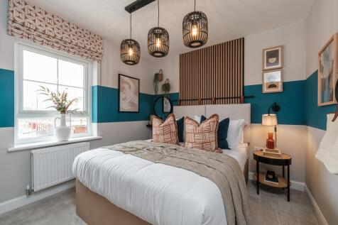 Interior view of bedroom 2 in our 3 bed Moresby home