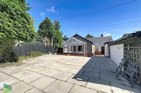 Rear patio